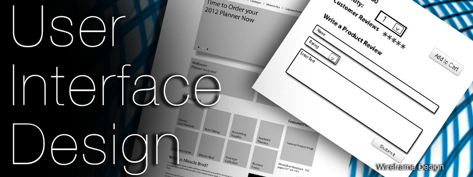 User Interface Design, UI Design, WireFrame Design
